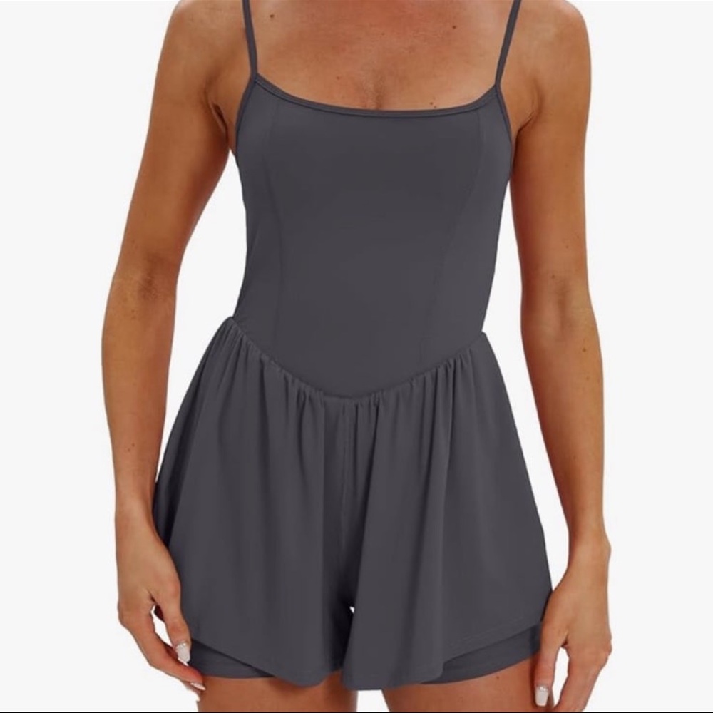 Womens athletic romper